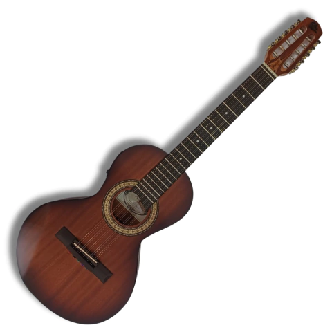 Viola Ponteio Elétrica Eq Anatômica Mahogany Fosca Marques