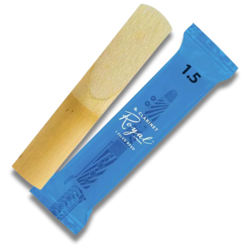 Palheta Clarinete Nº 1,5 Rico Royal Daddario RCB0115 Unidade