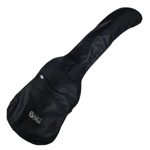 Bag Baixo Capa Soft Case Nylon Preto Simples