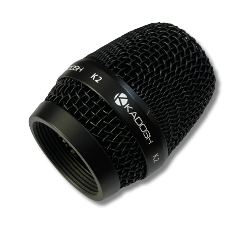 Globo Protetor Microfone Rosca 32.7mm Preto K2 Kadosh