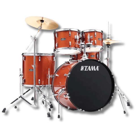 Bateria 22" Stagestar Completa Laranja Sparkle Tama ST52H5C