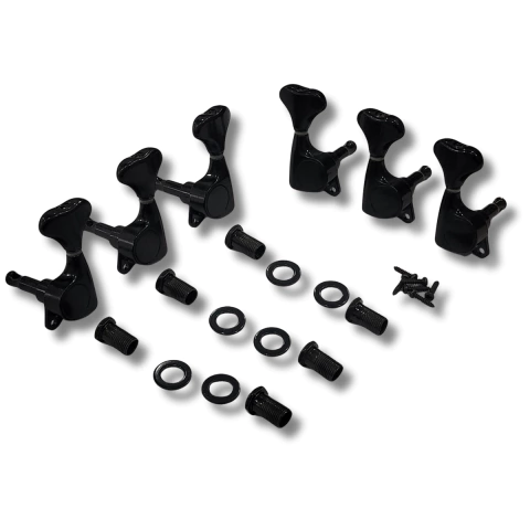 Tarraxa para Violão Blindada Black MHV 1000 Ronsani