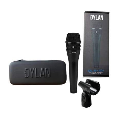 Microfone Dinâmico Super Cardióide DLS10+ Profissional Dylan