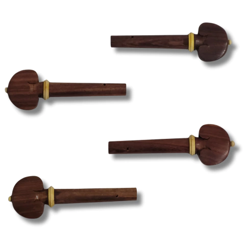 Cravelha Violino Rose Wood Zellmer Kit com 4