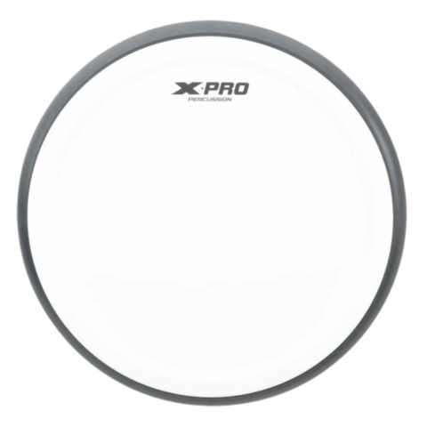 Pad 10" para Bateria Eletrônica Dual Zone Branco X-Pro