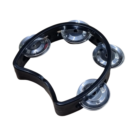 Pandeiro Meia Lua Infantil - Preto