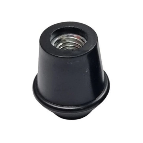 1 Base Redonda para Pé de Bumbo Com Rosca de Metal 14.2