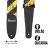 Correia Basso Poliester SF 355 Pop Art Listras Amarelo Preto na internet
