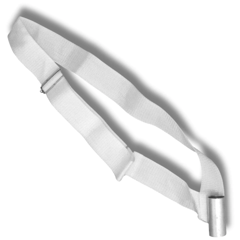 Alça Talabarte de Lira Nylon Branco Liverpool