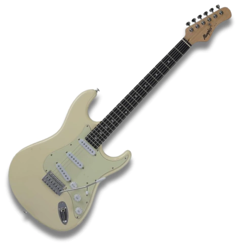 Guitarra Tagima Memphis Strato MG30 OWT Bege 3S Escala Escura