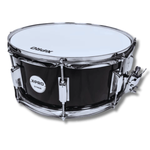 Caixa 14 x 6 Casco Madeira 8 Afinações Preta Stage X-Pro