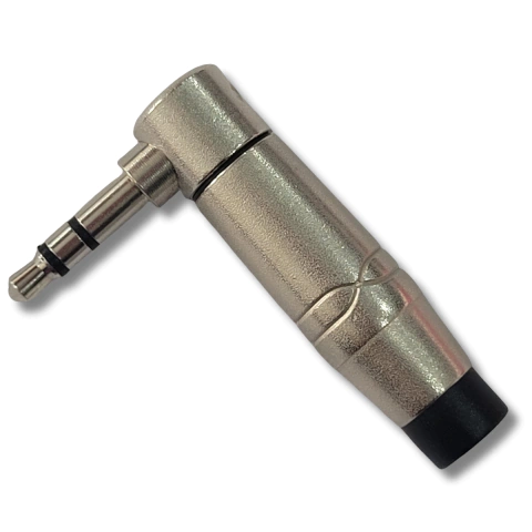 Conector P2 em L Stereo 3.5mm Roxtone