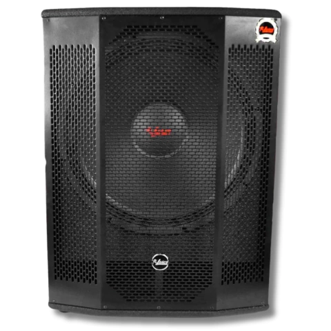 Sub SLI Invoked Leacs 18" 1000w RMS 4 Ohms Turbox Ativo Preto