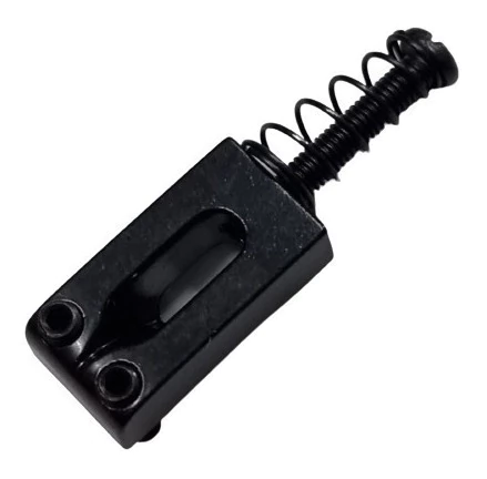Saddle Ponte Guitarra Strato Metal Preto Unidade