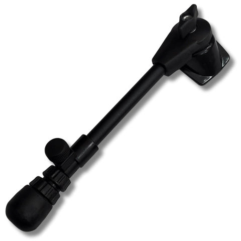 Pé do Bumbo Concept Metal e ABS Preto Modelo RMV Unidade