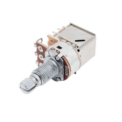 Potenciômetro Linear 500K B Push Pull 18mm Unidade