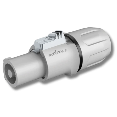 Conector Powercon de Linha de Saída Cinza Roxtone