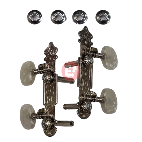 Tarraxa Banjo Niquelada Standart Folk 100S Deval