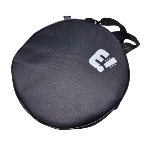 Capa Bag Pandeiro 10" Luxo Acolchoada Preta Viasom