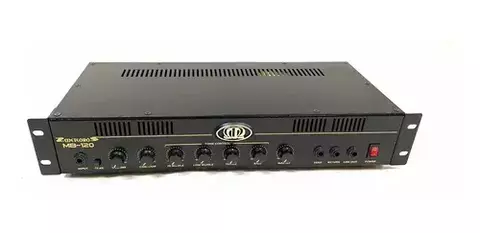 Amplificador Cabeçote Baixo 100w 120MB Preto Meteoro - Usado
