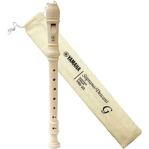 Flauta Doce Soprano Germânica Yamaha YRS-23