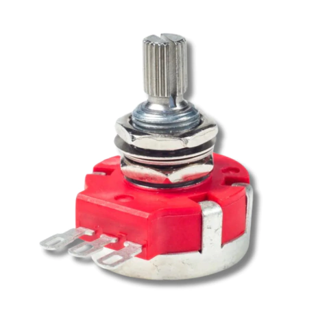 Potenciômetro Dunlop 250K L20 Eixo Dividido Rosca Alta DSP250KBU