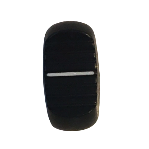 Knob Deslizante Rounded 4mm Preto Estilo Behringer