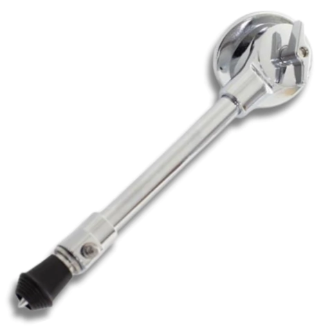 Pé de Bumbo Telescópio Metal Cromado Liverpool