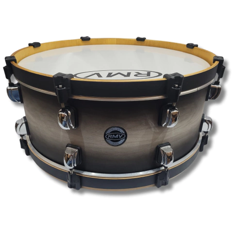 Zabumba 18 Canoas Cromadas Aro Estilo Madeira RMV