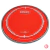 Pele 13" WR2 Target Vermelha Filme Duplo Hidráulica Williams - comprar online