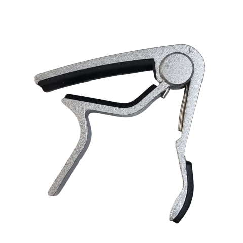 Capotraste Violão Aço ou Guitarra Hook CG Prata