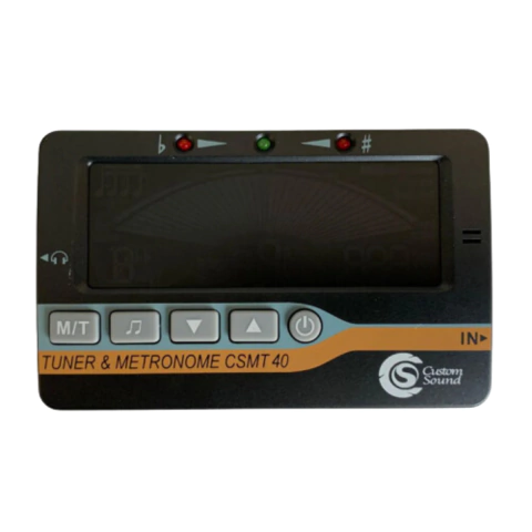 Metronomo Afinador e Diapasão Digital Custom Sound CSMT40