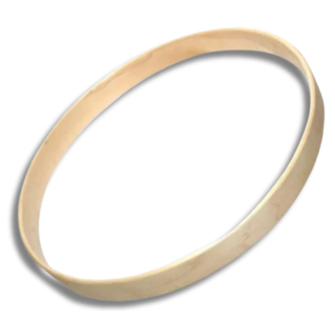 Aro 22 Para Bumbo ou Zabumba Madeira Natural WBH22 Zowag