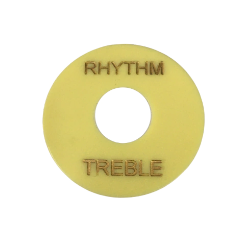 Plate Placa Escudo Chave Seletora Les Paul Creme