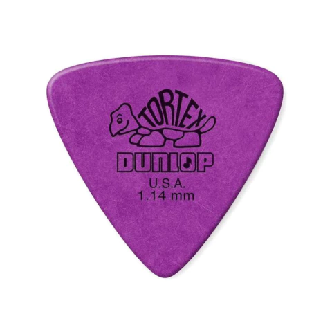 Palheta Dunlop Tortex Triangles 1.14mm 431R1.14 Unidade