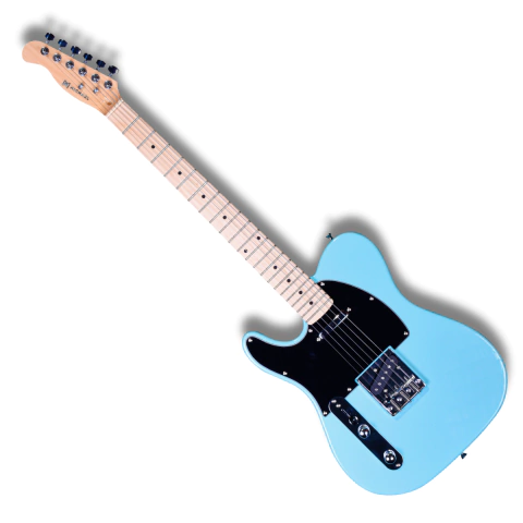 Guitarra Telecaster Canhota Michael GM385LH AB Antique Blue