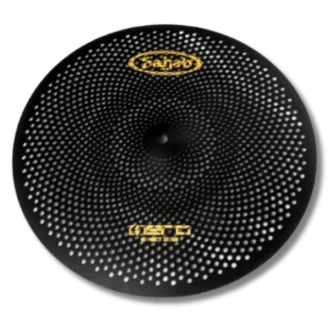 Prato 18 Ataque Crash Silent Aço Hero Mute Preto Turbo