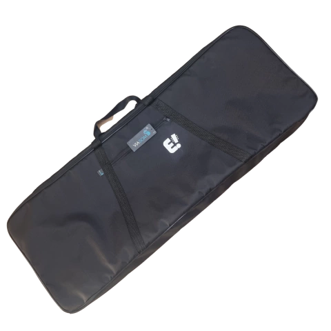 Capa Bag Teclado 5/8 Luxo Acolchoada Preta Viasom C5LE