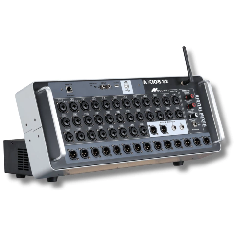 Mesa de som Digital Axios 32 Canais Mix Padrão Rack Duonn