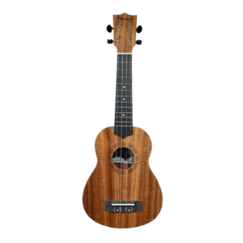 Ukulele Soprano Acústico Tarraxa Preta NU21MBQ Namastê