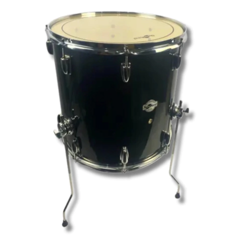 Surdo 16 x 16 Aro 2mm 8 Afinações Black Sparkle Spanking