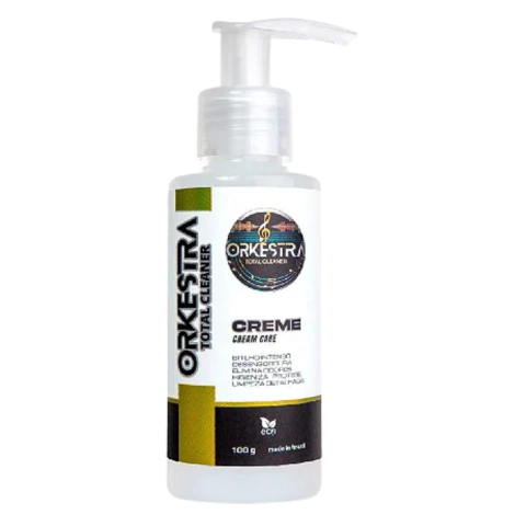Creme Limpa Seco p/ Instrumentos Total Cleaner 100g Orkestra