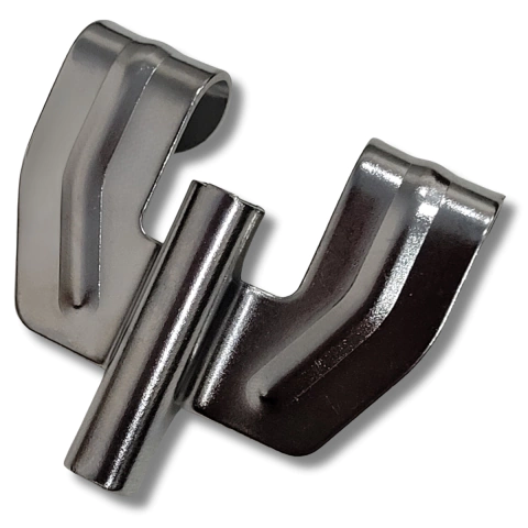 Garra Para Bumbo Bateria Metal Cromado HBG2 Hard Beat