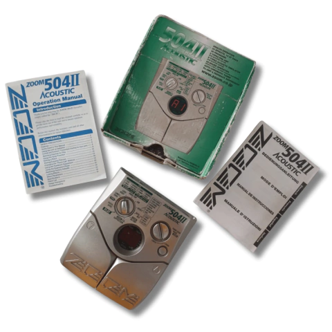 Pedaleira Violão Zoom 504 2 Acoustic - Usada