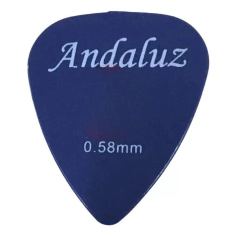 Palheta Smooth Nylon Flexivel Cores Sortidas 0.58 Andaluz