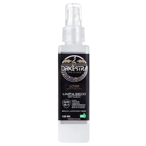 Limpa Seco para Instrumentos Total Cleaner 120ml Orkestra
