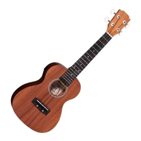 Ukulele Concerto Elétrico Natural Fosco VUK 319 MHE Vogga