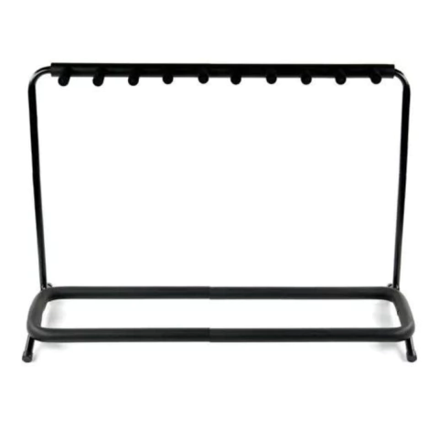 Suporte Rack de Chão para 9 Instrumentos Preto Hook