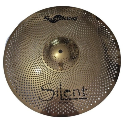 Prato 18" Silent Silencioso Crash Ataque Spanking