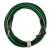 Cabo P10 + P10 90º Instrumento 4.57m 0,40mm Verde Tarjado Ironflex